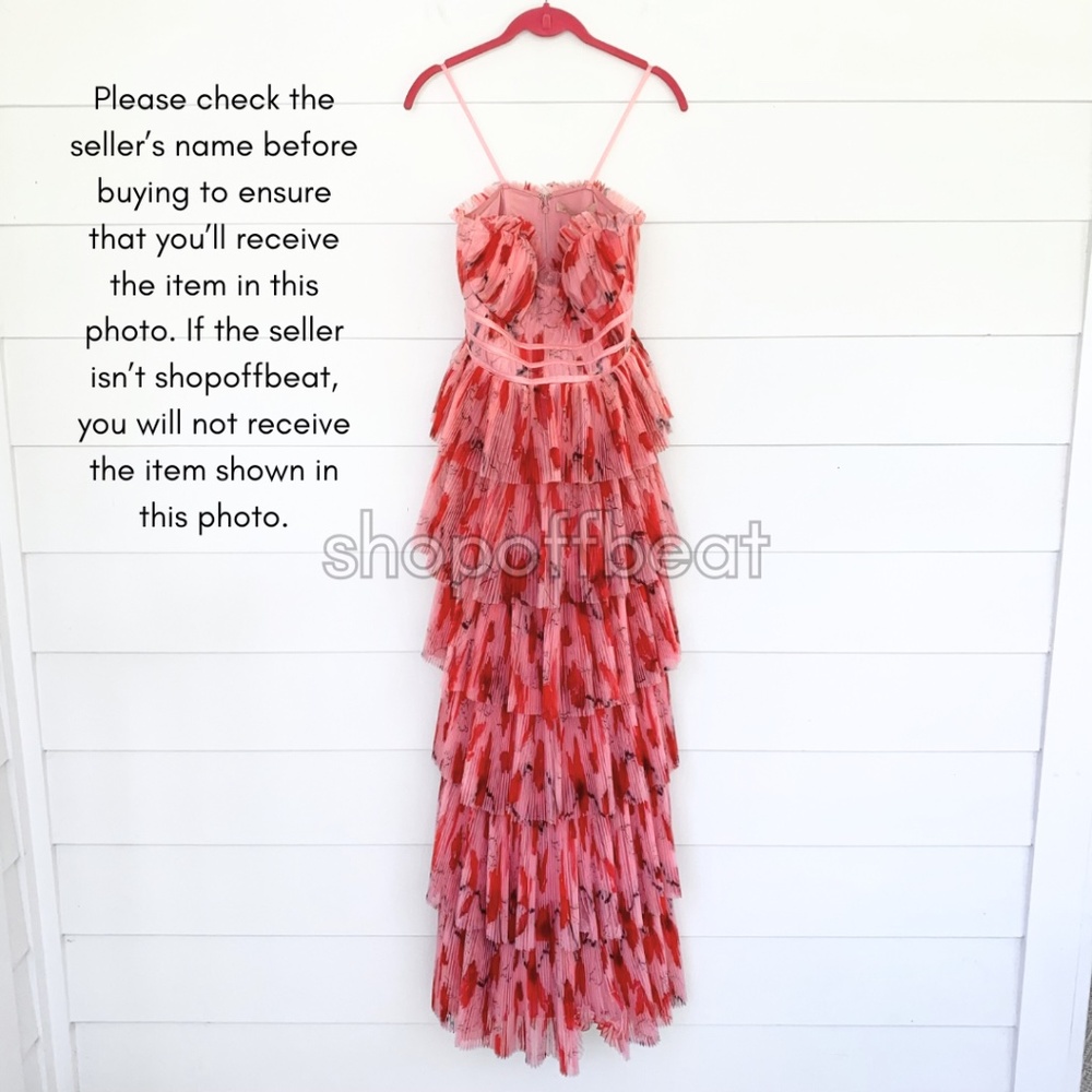 NEW Hutch Monaco Dress Pink Combo 8 - Picture 15 of 17